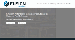 Desktop Screenshot of fusiondigitalus.com